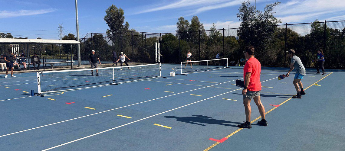 PICKLEBALL AT RIVERSIDE cover