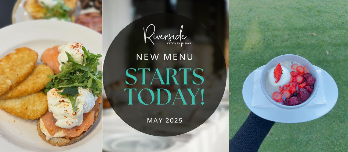 New Menu Now Available at Riverside Kitchen and Bar cover